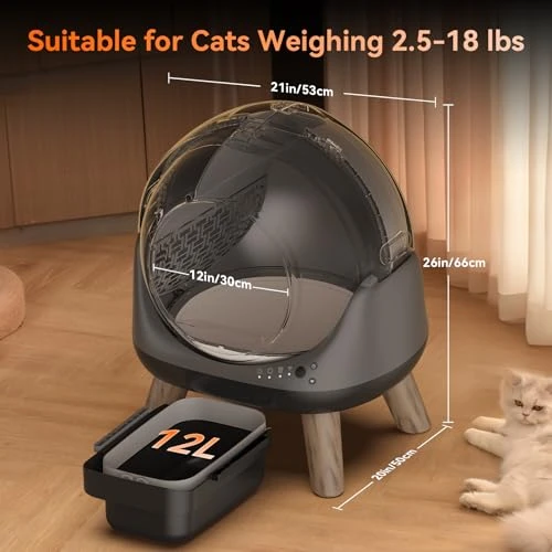 Self Cleaning Litter Box for Multiple Cats — Self-Cleaning Litter Box, Coziley