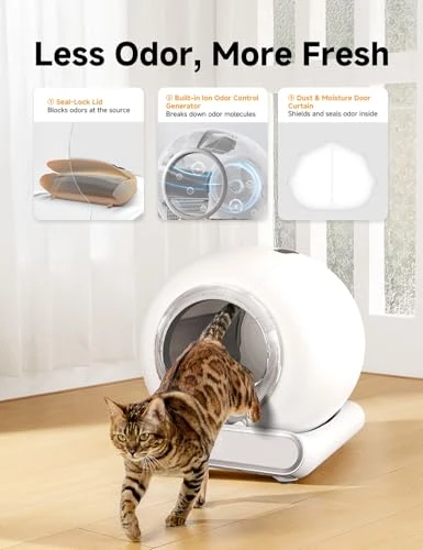 Self Cleaning Litter Box — Self-Cleaning Litter Box, LELOKIDZ