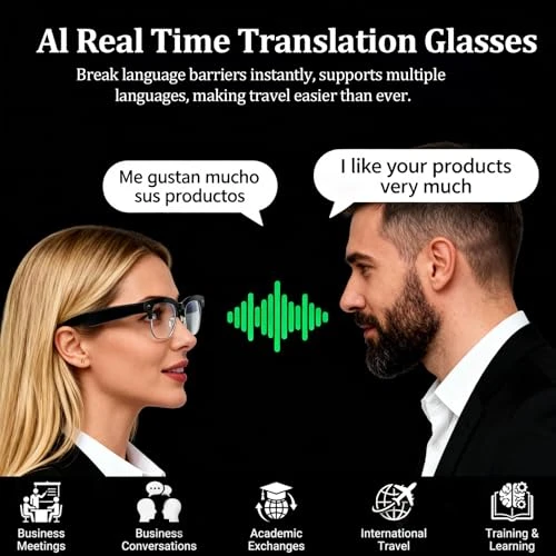 Smart Glasses with 4K Camera — Smart Glasses, Loangyunfone