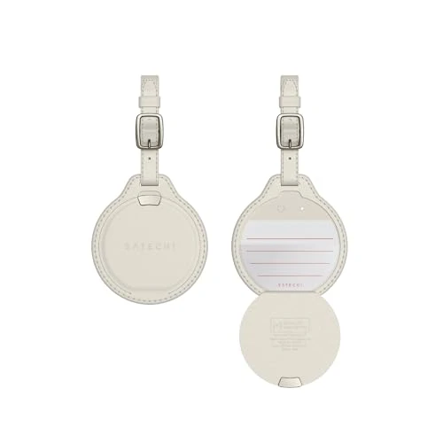 Smart Luggage Tag with Find My, TSA-Friendly, Airport Tracking, Left-Behind Alerts, Loud Audible Chime, Wireless... — Smart Luggage, Satechi