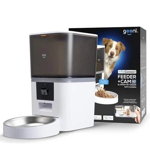 Smart Pet Feeder with Camera — Automatic Pet Feeder, Geeni