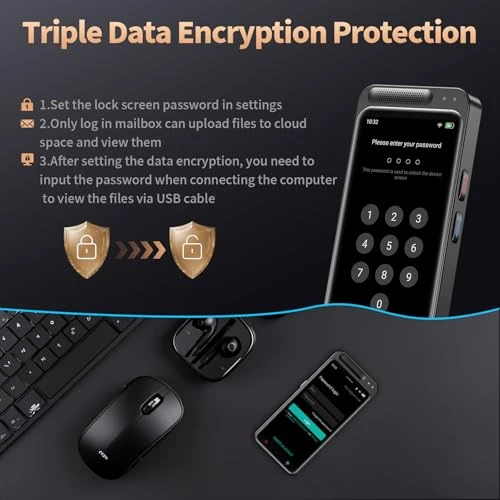 Voice Recorder with Transcription, Summarization, and Translation — Translator Device, HUREWA