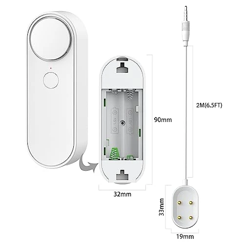 WiFi Water Leak Detector — Water Shut Off Valve, Shonmau