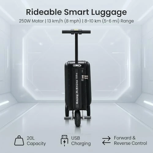 Electric Carry-On Luggage — Smart Luggage, Generic