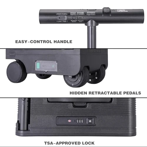 Electric Rideable Suitcase Scooter — Smart Luggage, Pirtecin