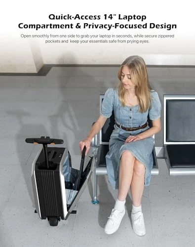 Rideable Electric Carry-On Luggage — Smart Luggage, AOTOS