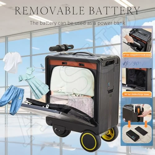 Rideable Electric Suitcase — Smart Luggage, ALSUP