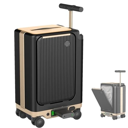 Rideable Suitcase with Electric Scooter — Smart Luggage, iScooter