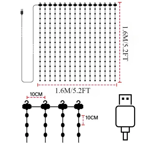 Smart Curtain Lights — LED Strip Lights, Mellow Home