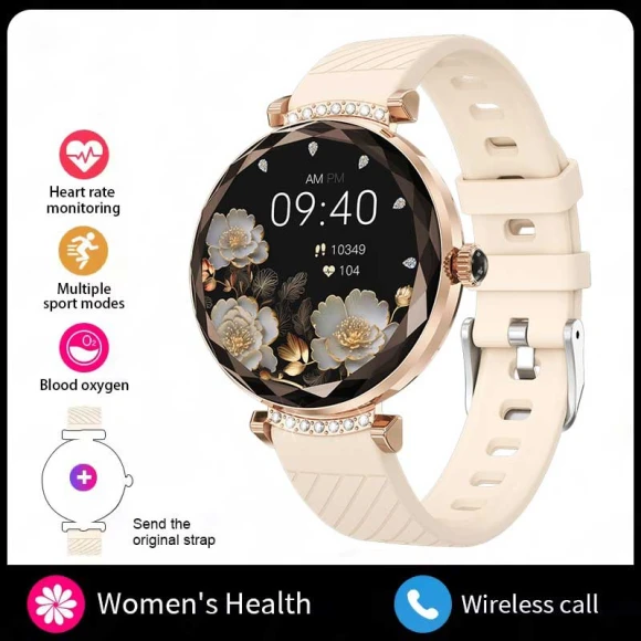 Fashionable Women's Bracelet Watch with Customizable Dial — Smart Watch, Lucky Start