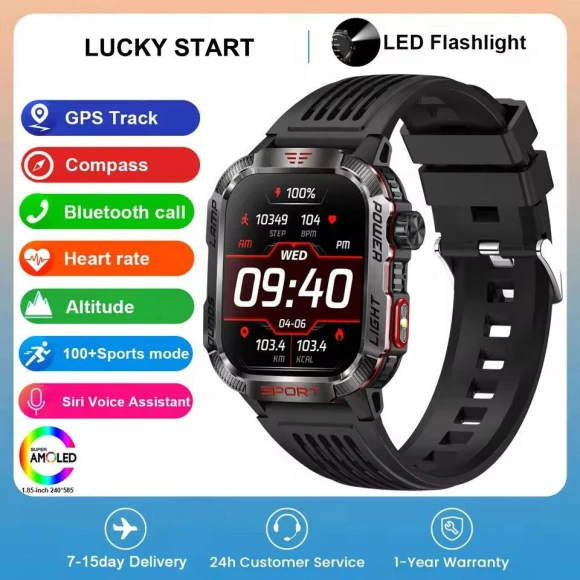 Smart Watch with Large Screen — Smart Watch, Lucky Start