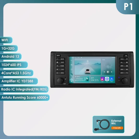 Intelligent 8GB 128GB Voice Control AI 2 DIN Android Car Radio — Car Infotainment System, OSSURET
