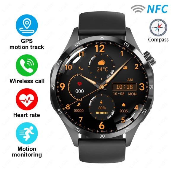 Smart Watch GT4 Pro+ — Smart Watch, SACOSDING