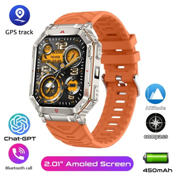 Smart Watch with GPS and AI Assistant — Smart Watch, SACOSDING