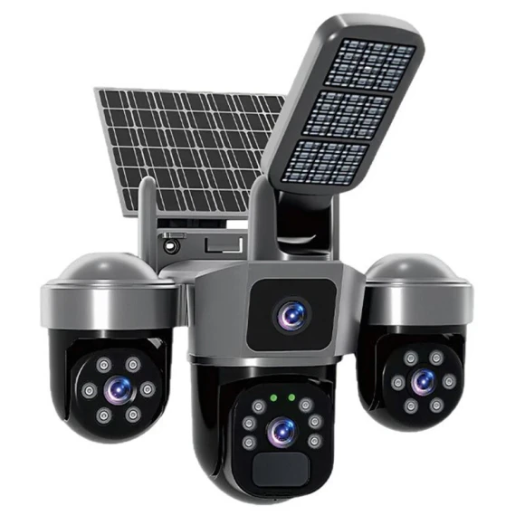 Solar Powered Outdoor WiFi Camera — Security Camera