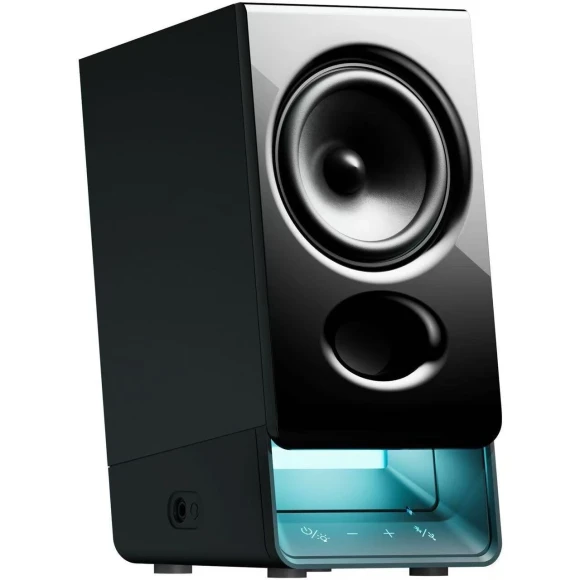 Desktop Computer Speaker Wired Bluetooth Soundbar with RGB Light Bar Deep Bass Plug and Play Mini Home — Desk Lamp, EDIFIER