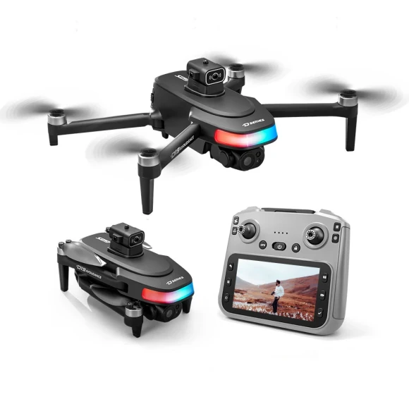 GPS 5G WiFi FPV Drone with LCD Screen Controller — Drone, PJC