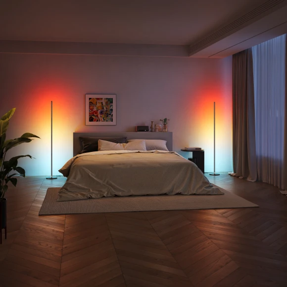 Smart Corner Floor Lamp — LED Strip Lights, Govee