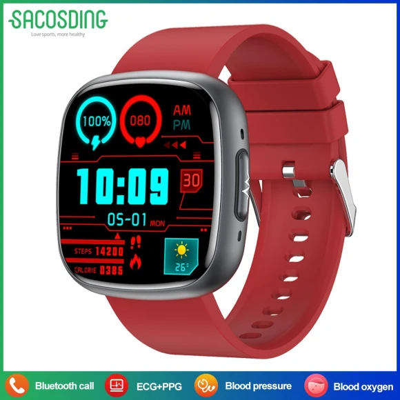 Smart Watch with Health Monitoring and Fitness Tracking — Smart Watch, SACOSDING