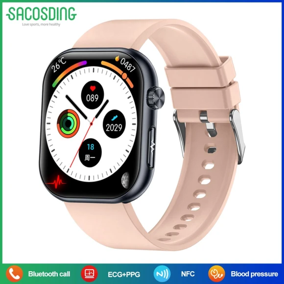 Smart Watch with Amoled Screen — Smart Watch, SACOSDING