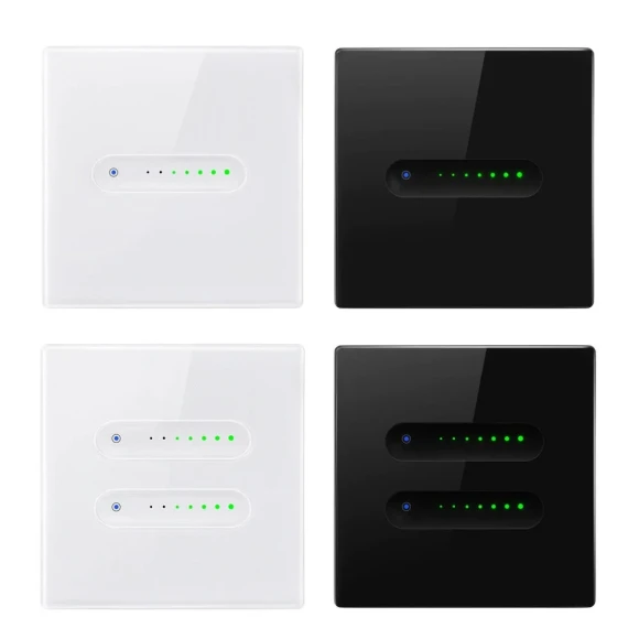 Smart Dimmer Switch with Touch Glass Panel — Smart Switch, Tuya