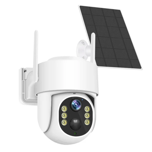 Solar Powered WiFi PTZ Security Camera — Security Camera