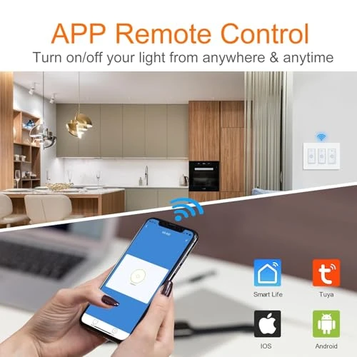 Smart Switch 3 Gang — Smart Switch, Milfra