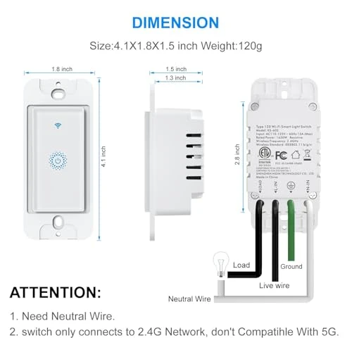 Smart Switch 3 Gang — Smart Switch, Milfra