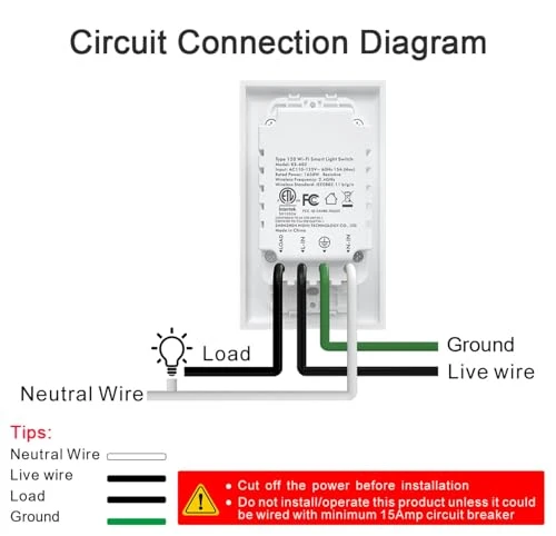 Smart Switch 3 Gang — Smart Switch, Milfra