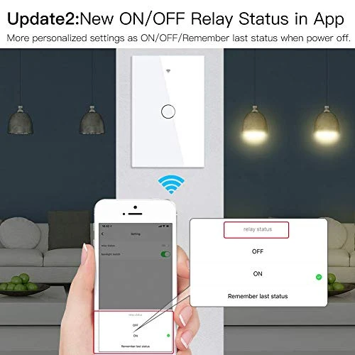 WiFi Smart Wall Light Switch — Smart Switch, MoesGo
