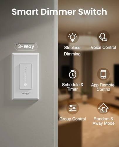 3 Way Dimmer Switch — Smart Switch, GHome Smart