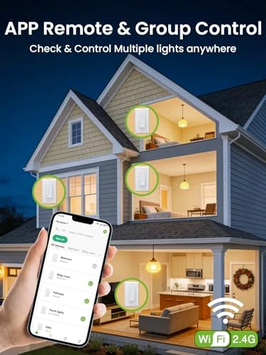 3 Way Dimmer Switch — Smart Switch, GHome Smart