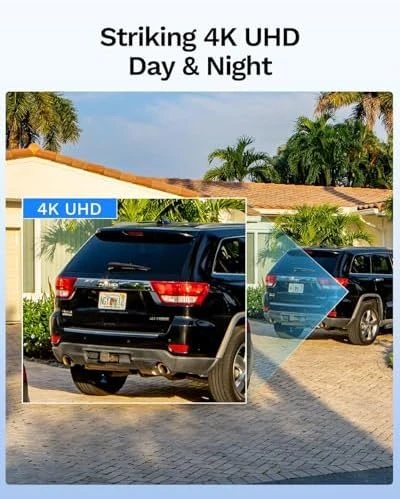 4K PoE Security Camera System — Security Camera, LongPlus