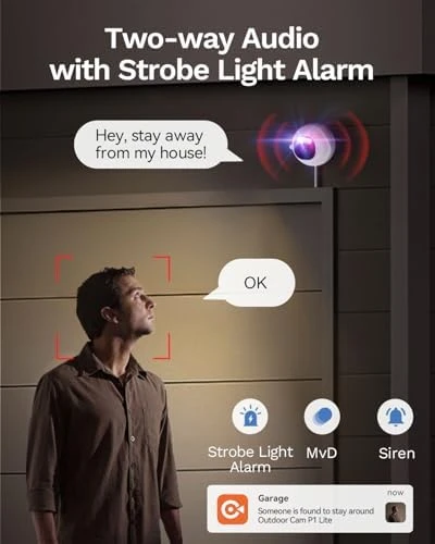 4K PoE Security Camera System — Security Camera, LongPlus