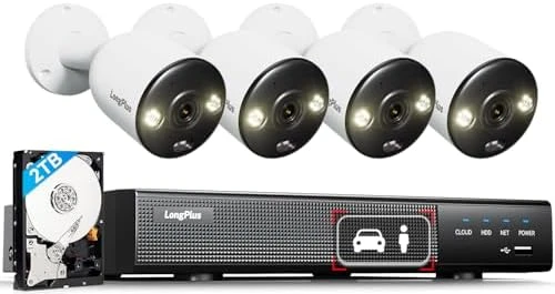4K PoE Security Camera System — Security Camera, LongPlus