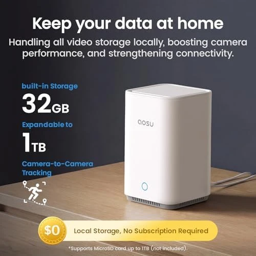 4K Security Cameras Wireless Outdoor Kit — Security Camera, AOSU