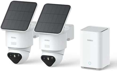 4K Security Cameras Wireless Outdoor Kit — Security Camera, AOSU