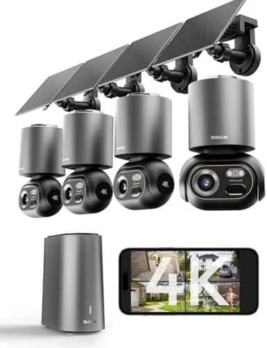 4K Wireless Outdoor Security Camera Kit — Security Camera, BOTSLAB