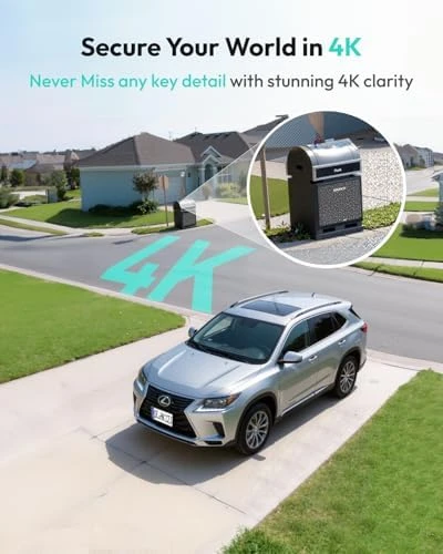 4K Wireless Outdoor Security Camera Kit — Security Camera, BOTSLAB