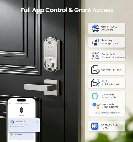 Fingerprint Smart Door Lock — Smart Lock, Veise