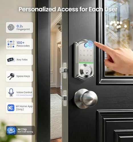 Fingerprint Smart Door Lock — Smart Lock, Veise
