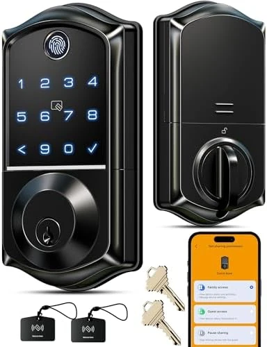 Fingerprint Smart Door Lock — Smart Lock, Veise