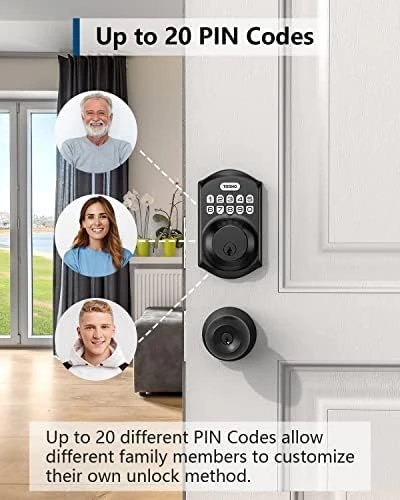 Keyless Entry Door Lock with Keypad — Smart Lock, TEEHO
