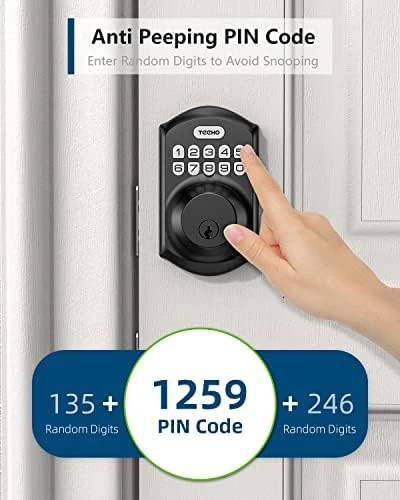 Keyless Entry Door Lock with Keypad — Smart Lock, TEEHO