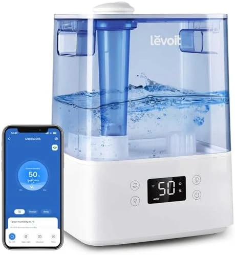 Large Room Cool Mist Humidifier with Essential Oil Diffuser — Humidifier, LEVOIT