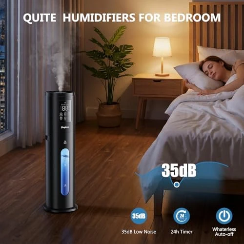 Large Room Humidifier with Smart App and Remote Control — Humidifier, Jingkey