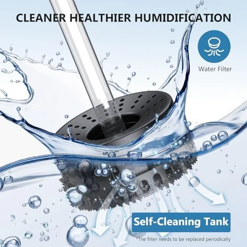 Large Room Humidifier with Smart App and Remote Control — Humidifier, Jingkey