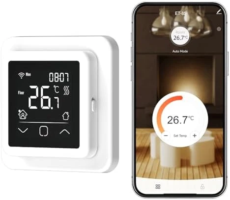 Programmable Thermostat for Electric Radiant Floor Heating — Smart Thermostat, HEATIT