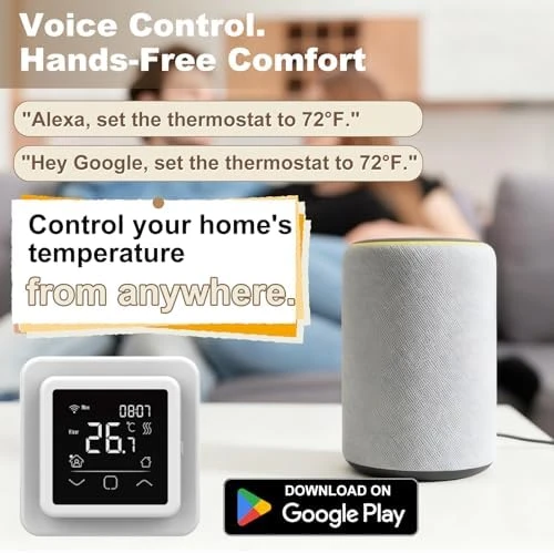 Programmable Thermostat for Electric Radiant Floor Heating — Smart Thermostat, HEATIT