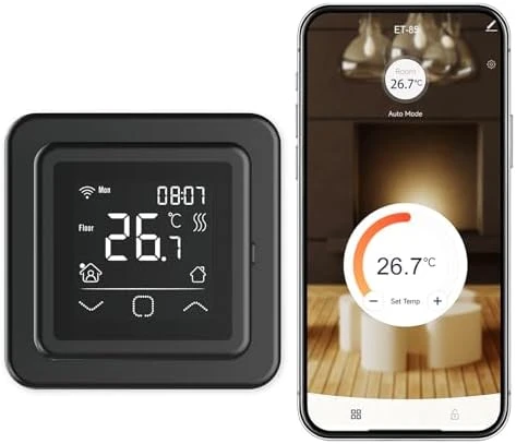 Programmable Thermostat for Electric Radiant Floor Heating — Smart Thermostat, HEATIT